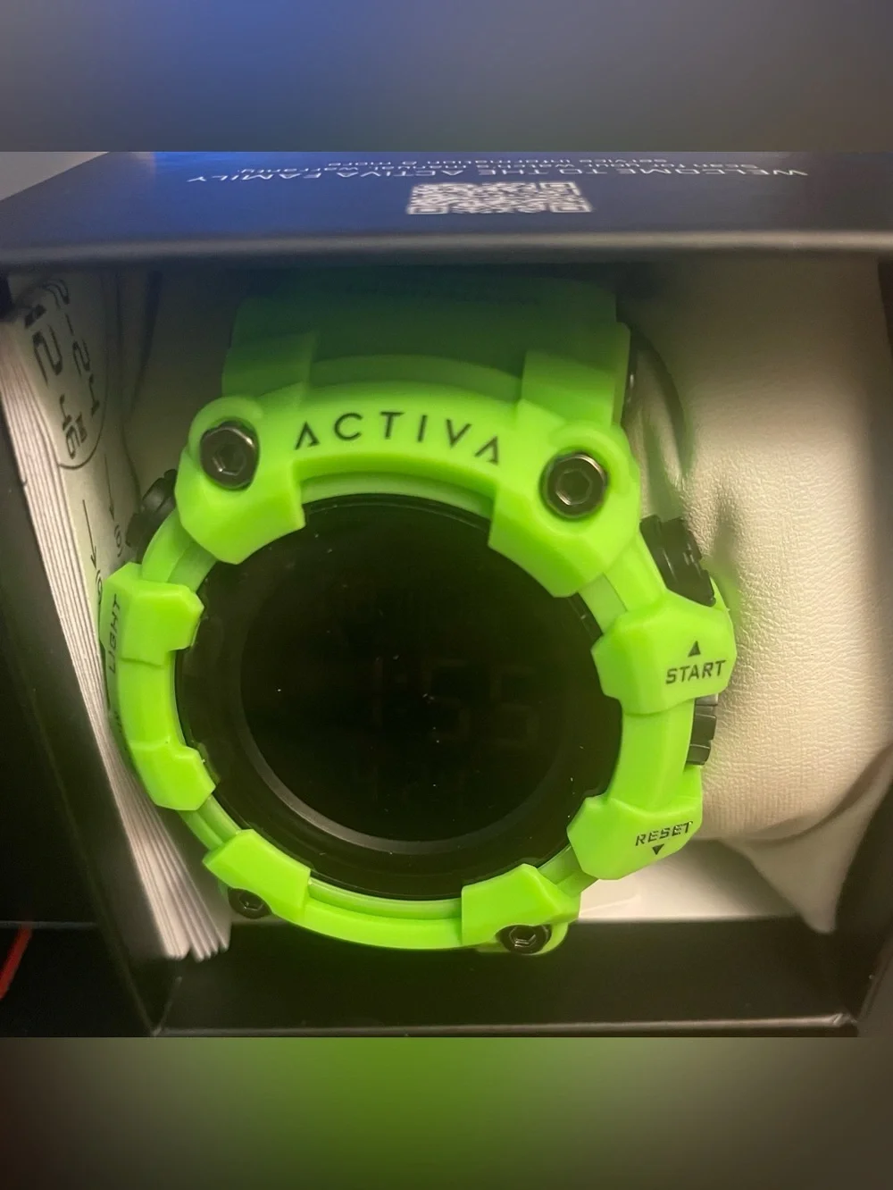 Ativa KADRON X Invicta Digital Men’s Watch-53mm,(ACW1968-009) Green, New